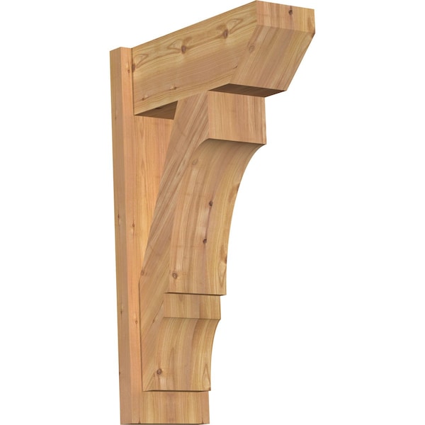 Ekena Millwork Balboa Slat Smooth Outlooker, Western Red Cedar, 7 1/2"W x 18"D x 30"H OUT08X18X30BOA06SWR - main